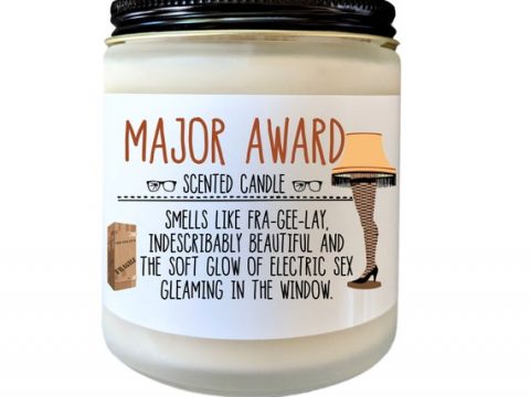 Image for  A Christmas Story Christmas Funny Candle 