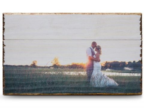 Image for Custom made Photo on Wooden Plank