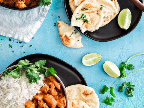 Image for Indian Butter Chicken with Basmati Rice and Homemade Naan
