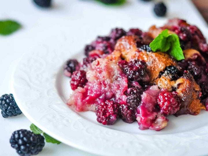 Image for Old-Fashioned Blackberry “Easy Cobbler” (10 minute prep!)