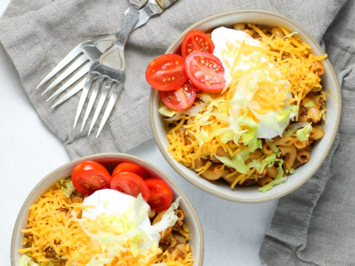 Image for Easy Instant Pot Taco Pasta