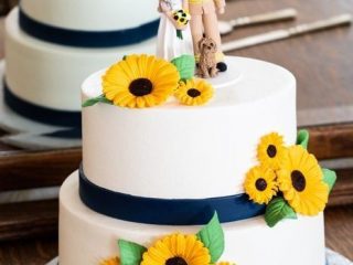 Image for A summer time Firefighter Bunker Gear Cake 