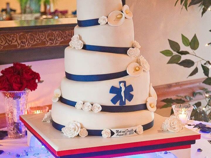 Image for A Firefighter and Paramedic Cake 