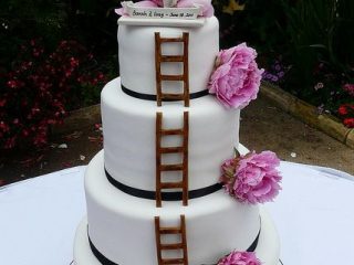 Image for The Firefighter Wedding Cake 